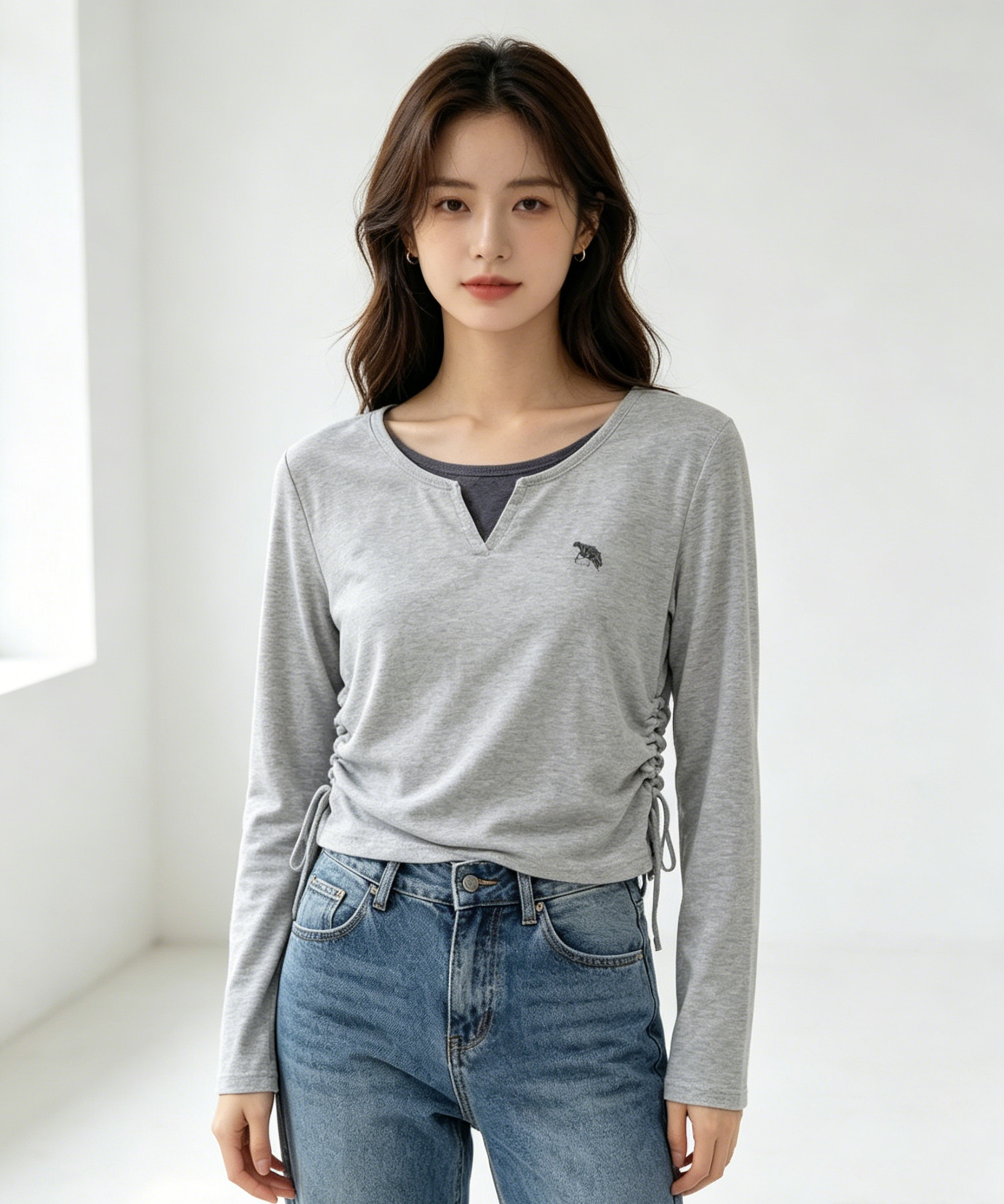 Muse Casey Salt Gray T-Shirt