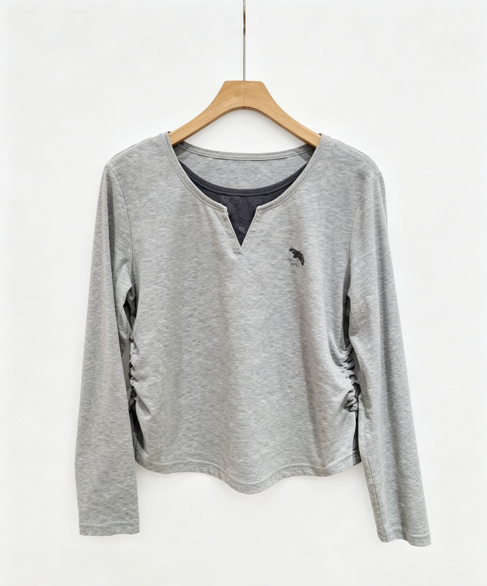 Muse Casey Salt Gray T-Shirt - Image 3