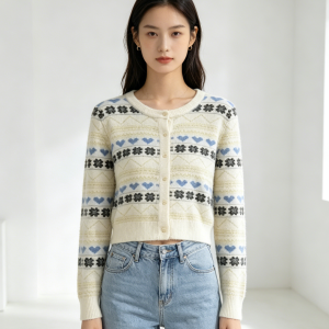Muse Casey Baked Beige Knit Sweater