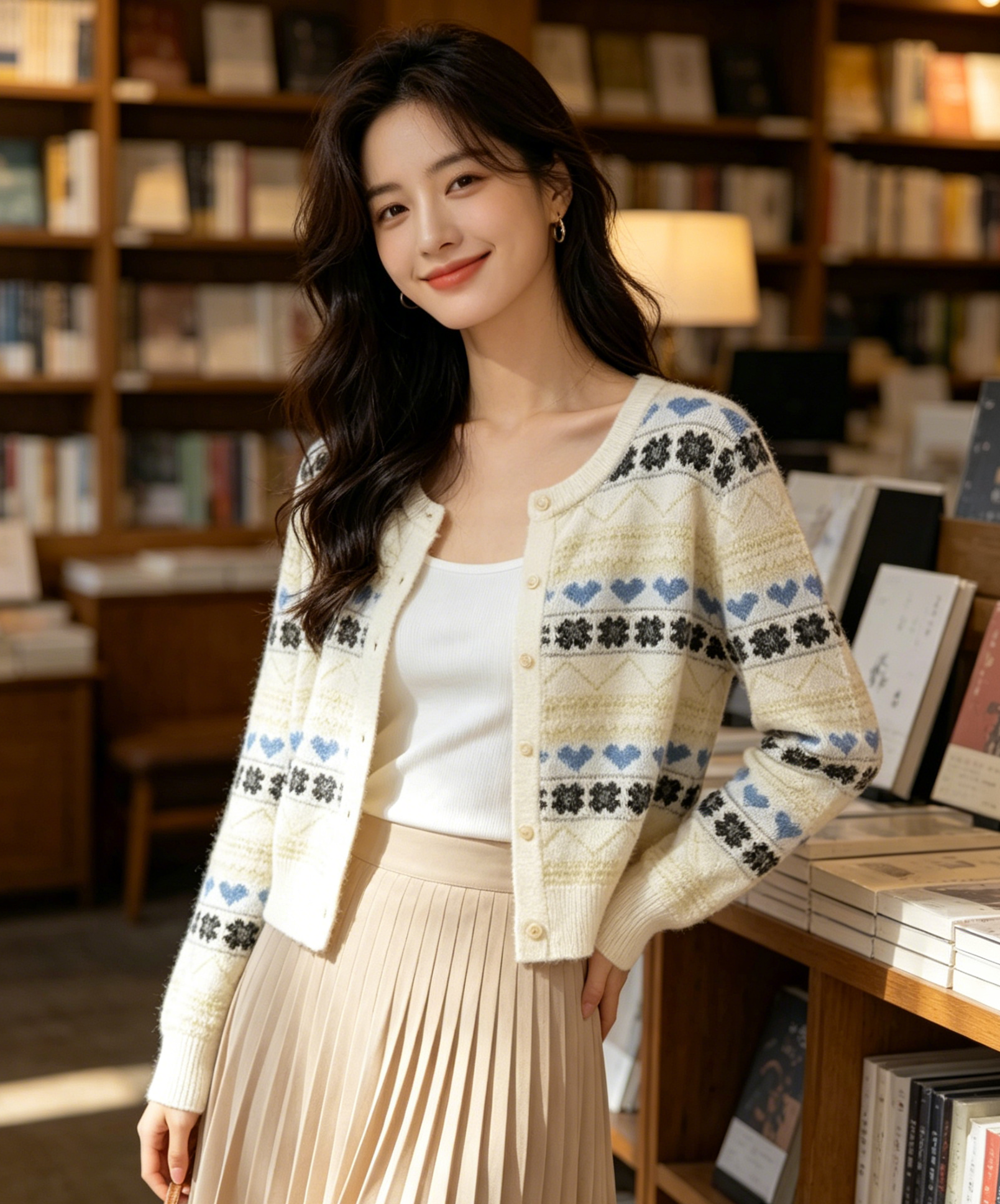 Muse Casey Baked Beige Knit Sweater - Image 2