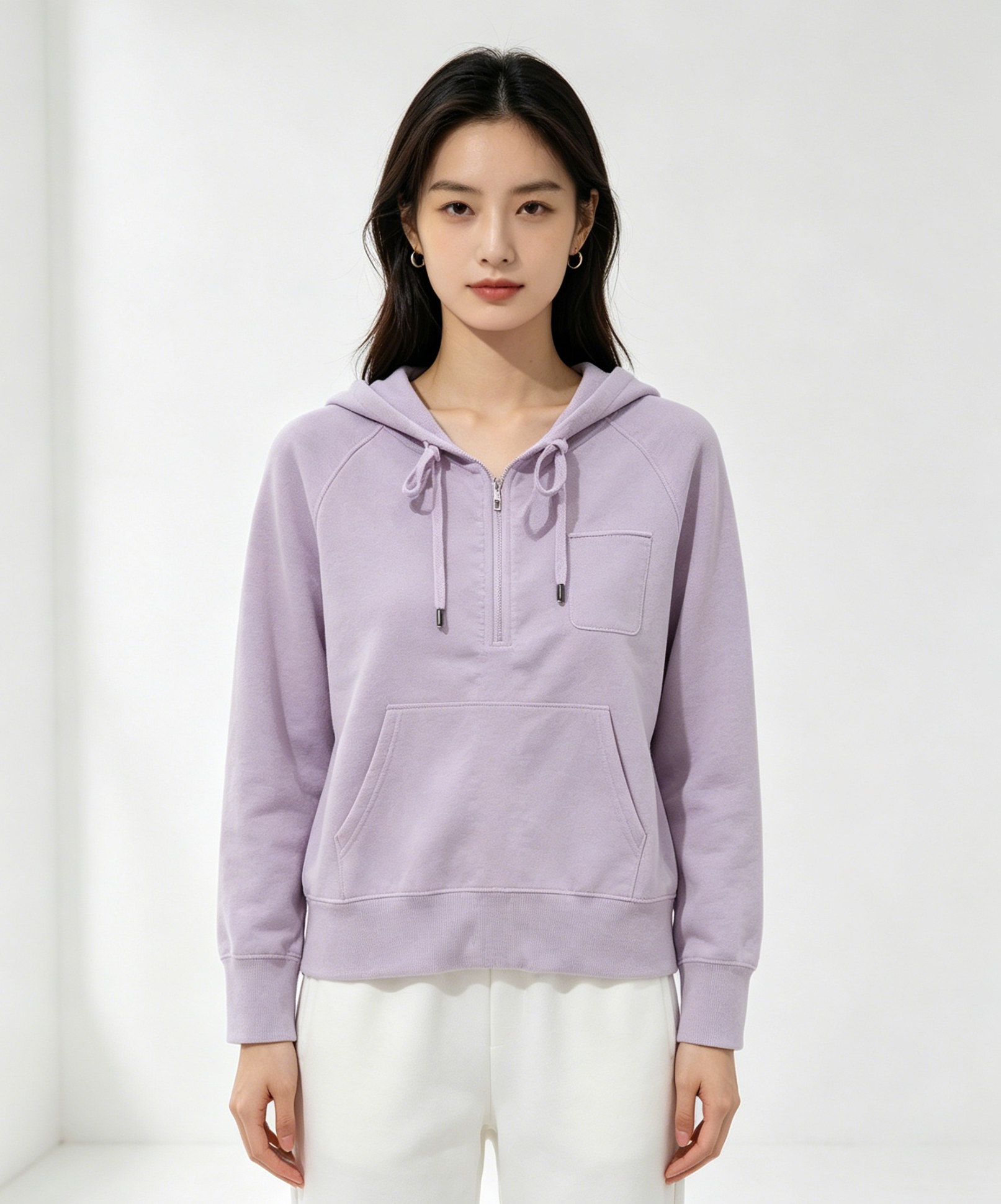Muse Casey Sea Urchin Purple Knit Sweater