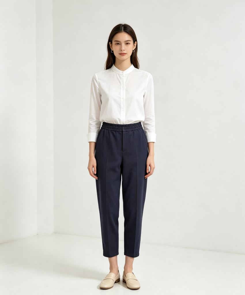 Muse Casey Denim Blue Trousers