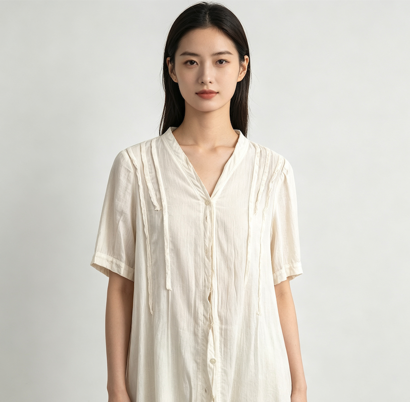 Muse Casey Off-White Blouse Essential