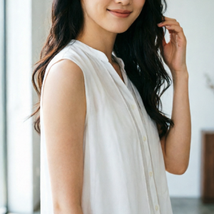 Muse Casey Off-White Top