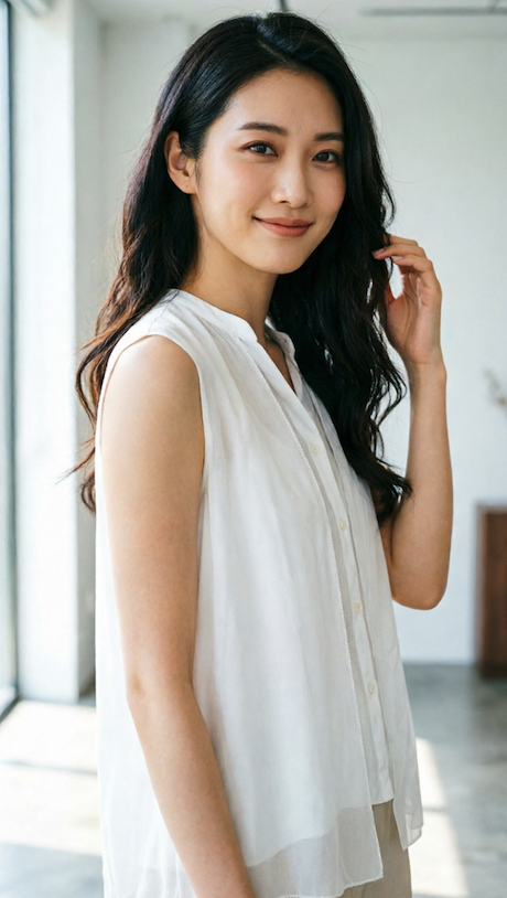 Muse Casey Off-White Top